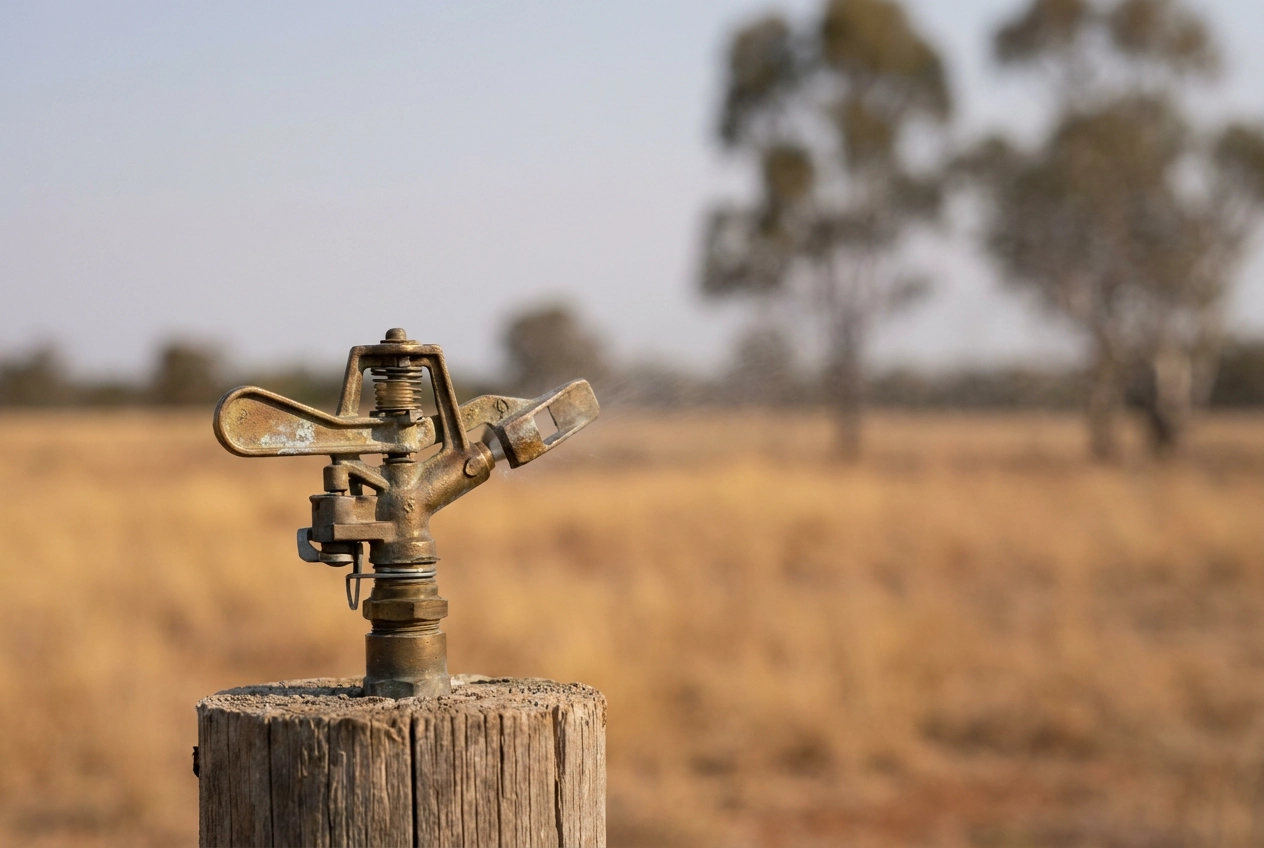 Professional header image for educational tutorial: How an Exterior Bushfire Sprinkler System Works and What ...